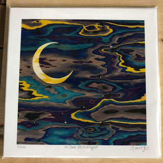 Limited Edition Print- Midnight Moon